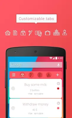 Clever Tasks Widget free android App screenshot 3